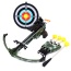 Military Toy Crossbow Set With Scope And Target