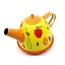 Metal Teapot And Cups Kitchen Playset (Fruit)