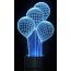 3D Balloons Laser Cut Precision LED Lights