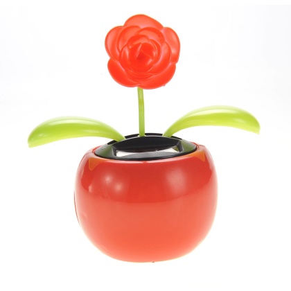 Solar Flower Toy (Red)