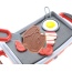 Breakfast Griddle Electric Kitchen Grill Pretend Food Playset