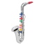 Saxophone With 8 Colored Keys