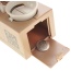 Dog Piggy Bank (White Brown)