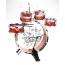 Musical Instrument Drum Playset (Red)