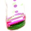 Liquid Motion Bubbler (Pink Green)