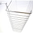 Cabinet Wastebasket/Storage Basket (Chrome)