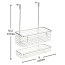 2-Tier Cabinet Storage Organizer (Chrome)