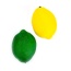 Yellow And Green Lifelike Fake Lemons