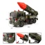 Friction Powered Military Missle Launcher Truck With Lights And Sound