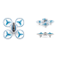 Mini LED Quadcopter For Beginners (Blue)