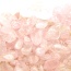 Rose Quartz Tumbled Chips Stone (1 Pound)