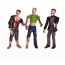 Zombie Action Figures With Movable Joins (Pack of 6)