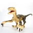 Remote Control Dinosaur Velociraptor With LED Lights (Yellow)